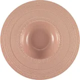 Тарелка для пасты «Скалистос» керамика 200мл D=23,H=4см розов.