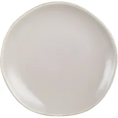 Plate “Rocaleo Sand” small  porcelain  D=23cm  beige.