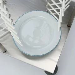 Тележка для посуды для тарелок на 96шт сталь нерж. ,H=183,L=70,B=70см серебрист., изображение 2