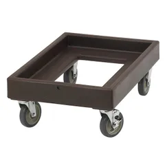 Trolley for containers 59*43 cm  plastic , H=26.5, L=65, B=49 cm  gray