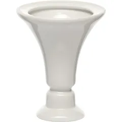 Подсвечник «Кашуб-хел» фарфор D=45/90,H=110мм белый