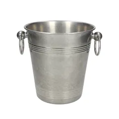 Емкость для льда «Тэкс-Мэкс» сталь нерж. D=15,5,H=15см металлич.