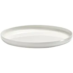 Dish "Base" deep  porcelain  D=32, H=3cm  white, gloss.