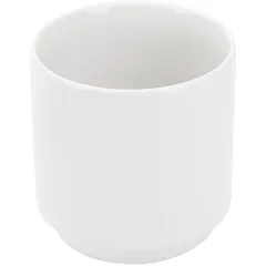 Стакан для горячих напитков «Лайт» фарфор 300мл ,H=85мм белый, изображение 2