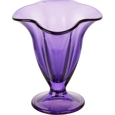 Креманка «Энджой» стекло 170мл D=113/70,H=130мм фиолет.