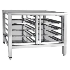 Stand for combi oven PK-10MF  stainless steel , H=60, L=84, B=70cm