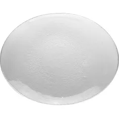 Блюдо «Элла» овальное стекло ,L=34,B=26см прозр.