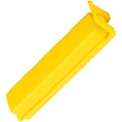 Universal clip for bags  polyprop. , L=8cm  yellow.