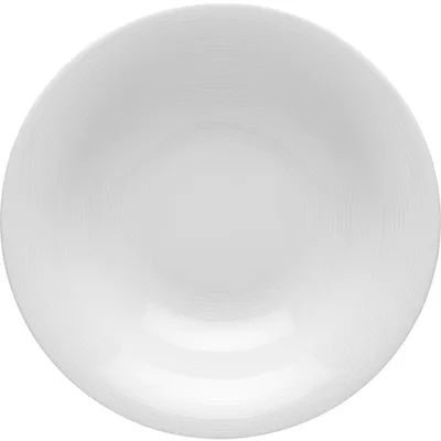 Тарелка глубокая «Тьяго» фарфор 0,5л D=20см белый