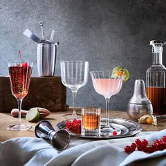 Коктейльная рюмка «Бах» хр.стекло 260мл D=97,H=157мм прозр., изображение 2