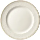 Тарелка «Антуанетт» мелкая фарфор D=270,H=25мм белый,олив.