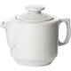 Чайник заварочный «Прага» с крышкой фарфор 300мл D=89,H=110,L=140,B=90мм белый, Объем по данным поставщика (мл): 300