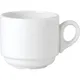 Чашка чайная «Симплисити» фарфор 170мл D=75,H=70мм белый, изображение 2