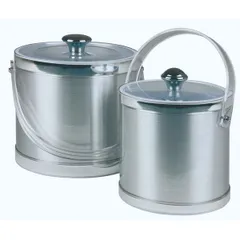 Ice container polyprop. 1.5l D=15,H=15,L=15,B=15cm metal.