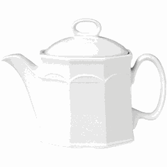 Teapot “White Monte Carlo” porcelain 425ml white