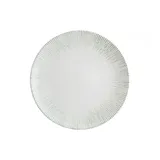 Тарелка «Ирис» мелкая фарфор D=23см белый,серый