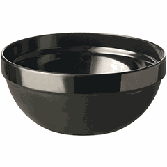 Salad bowl plastic 250ml D=120,H=55mm black