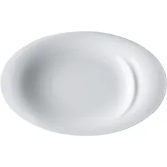 Блюдо овальное глубокое фарфор ,L=32,B=20см белый