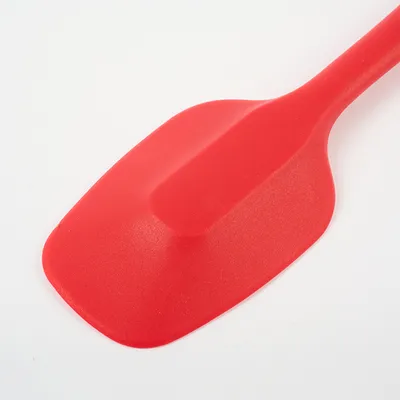 Лопатка жаропрочная силикон ,L=27см красный, изображение 3
