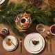 Подставка для торта «Акация» дерево D=24,H=8см коричнев. арт. 03080953, изображение 2