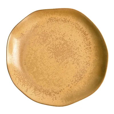 Тарелка «Эггшелл Нейчер» фарфор D=300,H=45мм коричнев.