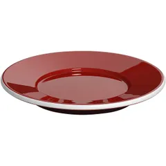 Saucer “Bond” porcelain D=14cm red