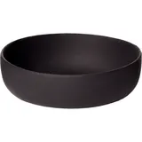 Салатник «Базальт» керамика 0,7л D=170,H=55мм черный,матовый