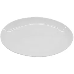 Plate “Kunstwerk” oval  porcelain , L=20cm