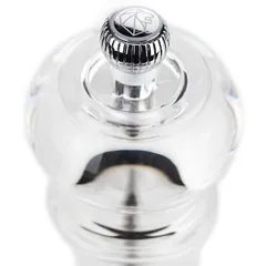Мельница для соли «Нэнси» металлический механизм акрил,сталь нерж. D=55,H=120мм прозр.,металлич., изображение 4