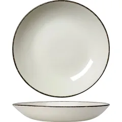 Салатник «Чакоул дэппл» фарфор D=29см белый,черный