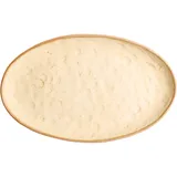 Блюдо «Грасп» овальное керамика ,H=23,L=290,B=180мм бежев., Цвет: Бежевый