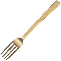 Table fork “Maarten Baas”  stainless steel, brass  metal.