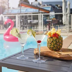 Бокал для маргариты «Маргарита» пластик 250мл D=12,2,H=17,5см прозр., изображение 4