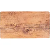 Блюдо для подачи пластик ,H=15,L=320,B=170мм св.бежев.