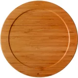 Подставка для блюда «Базальт» бамбук D=360,H=18мм