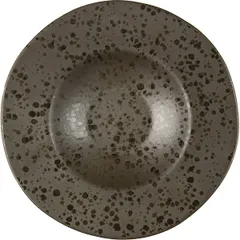 Тарелка для пасты «Фобос» керамика D=28,5см коричнев.