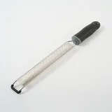 Терка с ручкой сталь нерж.,пластик ,L=390/220,B=35мм металлич.,черный