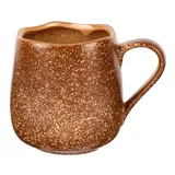 Чашка чайная «Эггшелл Нейчер» фарфор 360мл D=80,H=95мм коричнев.