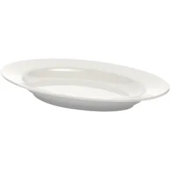 Блюдо «Кашуб-хел» овальное фарфор ,H=3,L=30,B=21см белый, изображение 2