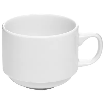 Чашка чайная «Монако» фарфор 213мл D=75,H=70мм белый, Объем по данным поставщика (мл): 213, изображение 2