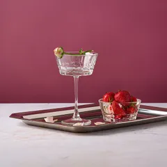 Салатник «Чикаго» стекло 200мл D=10,H=5см прозр., изображение 2