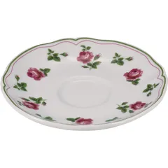 Блюдце «Нео Антирос» фарфор D=15,H=2см белый,разноцветн.