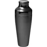 French shaker “Chrono”  stainless steel  0.55 l  D=90, H=225mm  black