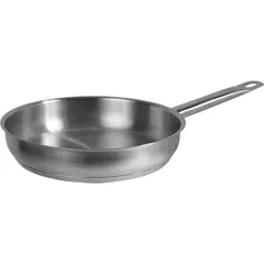 Frying pan stainless steel D=26cm metal.