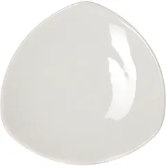 Тарелка «Опшенс» треугольная фарфор ,L=11,B=11см белый