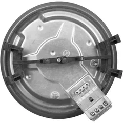 Нагревательная площадка АК/84-9 сталь D=195,H=40мм металлич., изображение 3