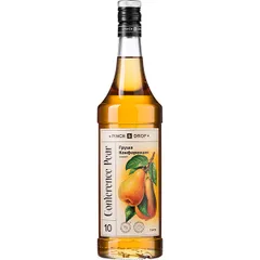 Сироп «Груша» Pinch&Drop стекло 1л D=85,H=330мм, Состояние товара: Новый, Вкус: Груша, Объем по данным поставщика (мл): 1000