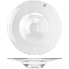 Plate for pasta “Rialto” glass D=30,H=6cm clear.