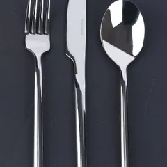 Нож столовый «Сапорро» сталь нерж. ,L=210/93,B=5мм металлич., изображение 2