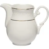 Молочник «Афродита» фарфор 300мл D=60,H=105,L=130мм белый,золотой